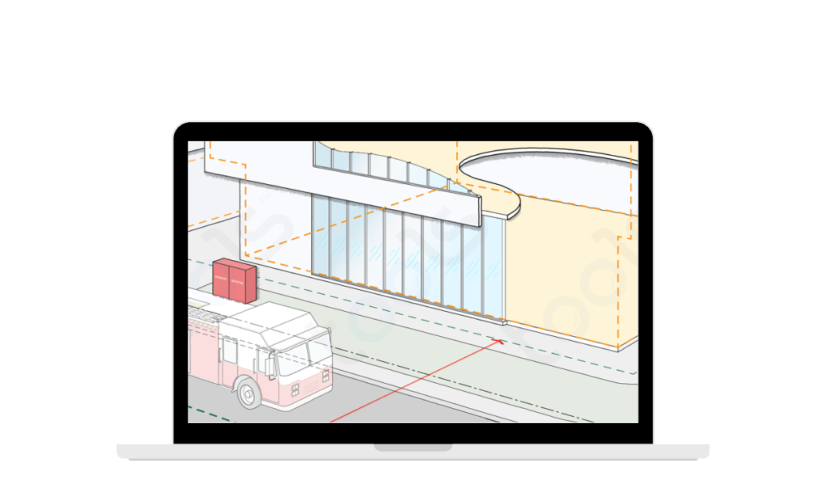 Fire / Compartmentation & Separation / Large Isolated Building (Compartmentation & Separation)