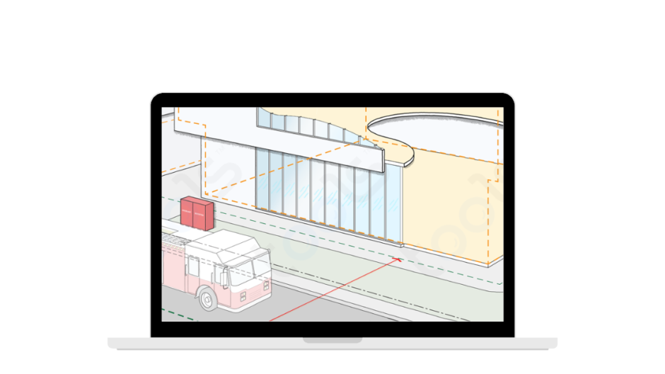 Fire / Compartmentation & Separation / Large Isolated Building (Compartmentation & Separation)